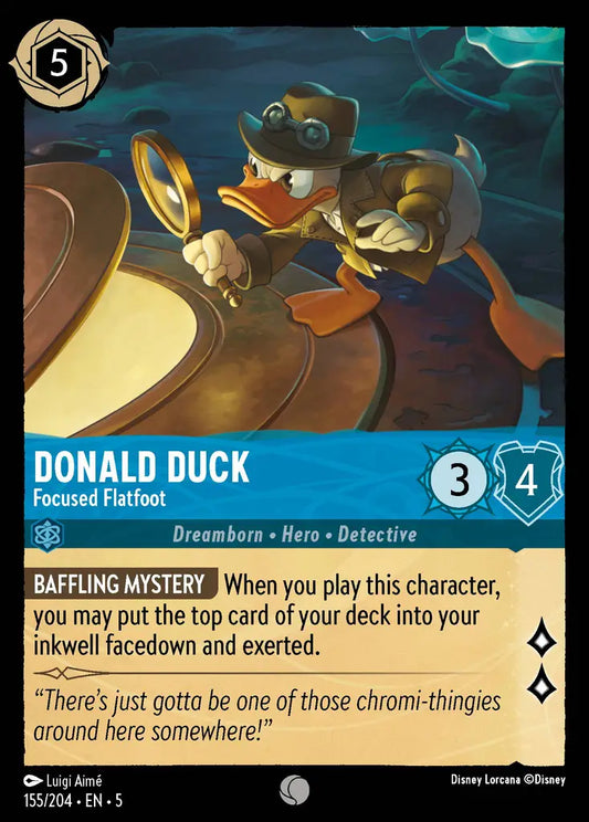 Donald Duck - Focused Flatfoot 155/204 (Shimmering Skies)