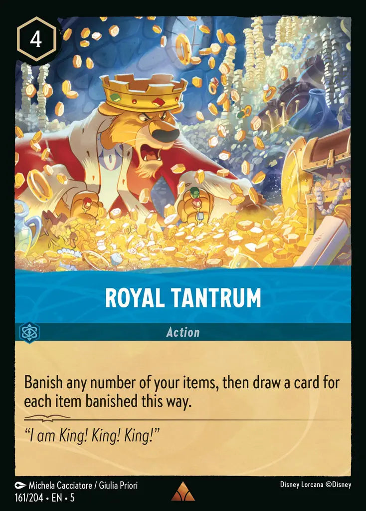 Royal Tantrum 161/204 (Shimmering Skies)