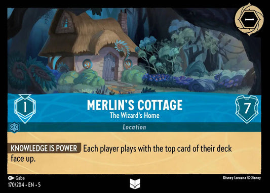 Merlin's Cottage - The Wizard's Home 170/204 (Shimmering Skies)