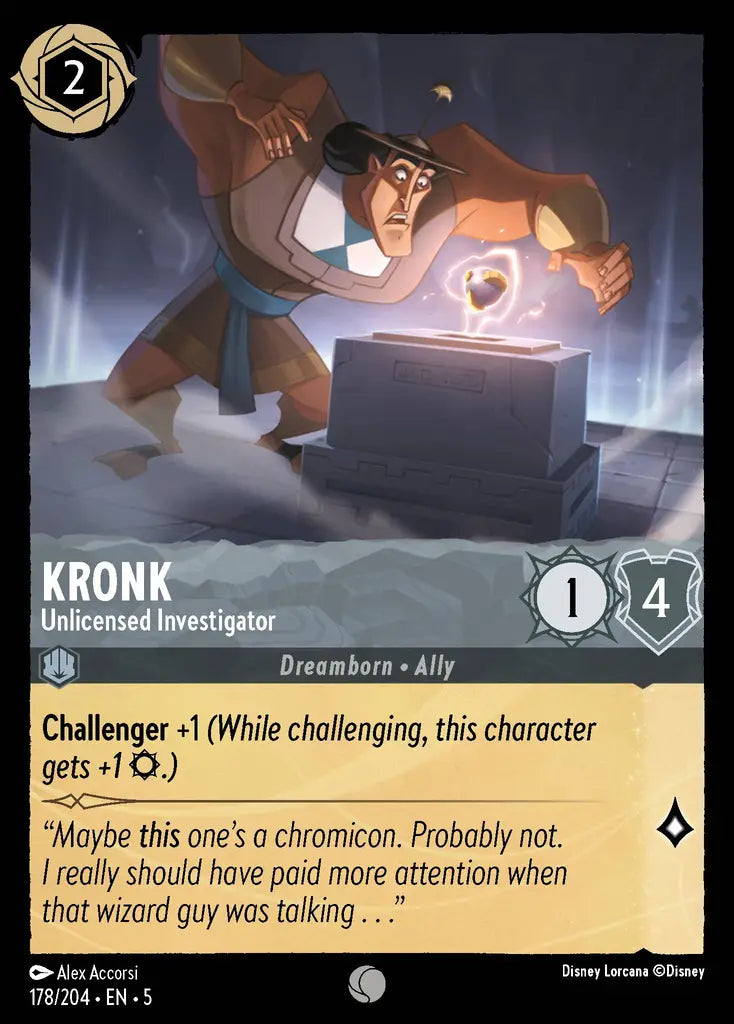 Kronk - Unlicensed Investigator 178/204 (Shimmering Skies)