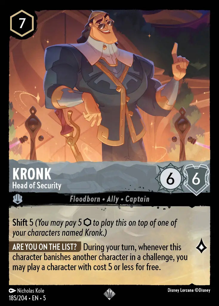 Kronk - Head of Security 185/204 (Shimmering Skies)