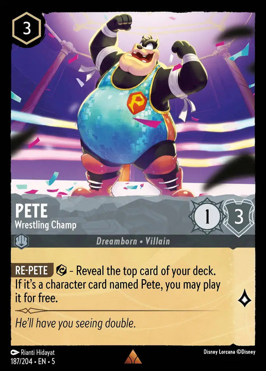 Pete - Wrestling Champ 187/204 (Shimmering Skies)