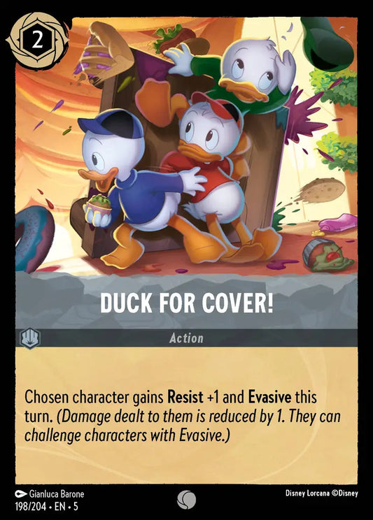 Duck for Cover! 198/204 (Shimmering Skies)