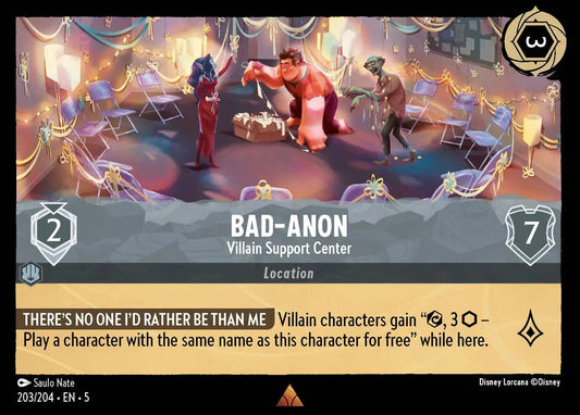 Bad-Anon - Villain Support Center 203/204 (Shimmering Skies)
