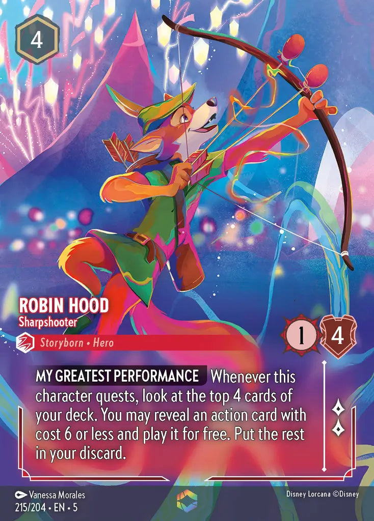 Robin Hood - Sharpshooter 215/204 - Enchanted (Shimmering Skies)