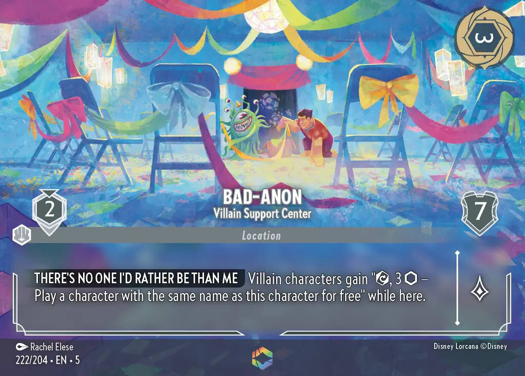Bad-Anon - Villain Support Center 222/204 - Enchanted (Shimmering Skies)