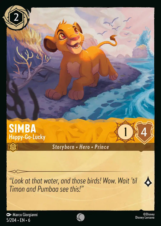 Simba - Happy-Go-Lucky 5/204 (Azurite Sea)