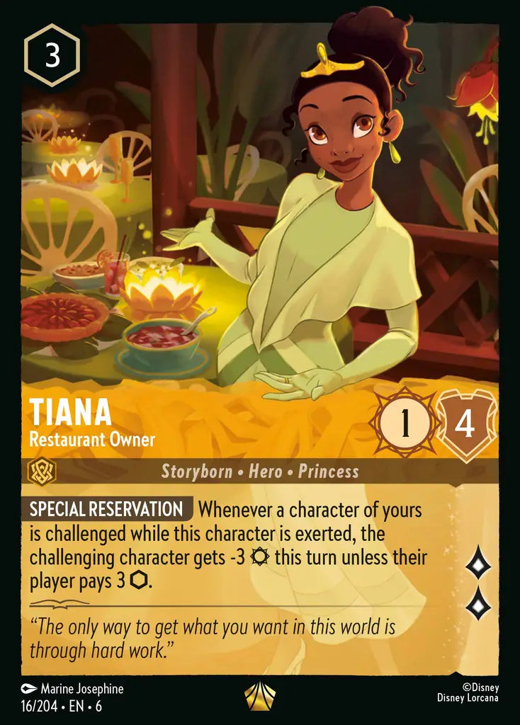 Tiana - Restaurant Owner 16/204 (Azurite Sea)