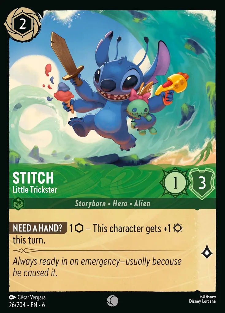 Stitch - Little Trickster 26/204 (Azurite Sea)