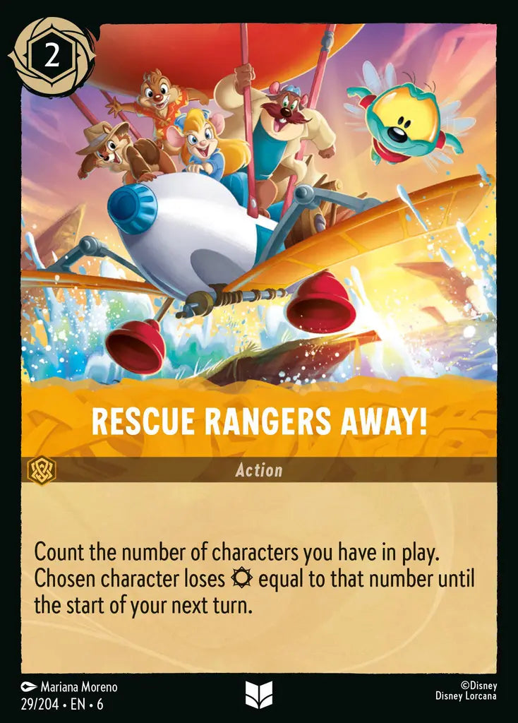 Rescue Rangers Away! 29/204 (Azurite Sea)