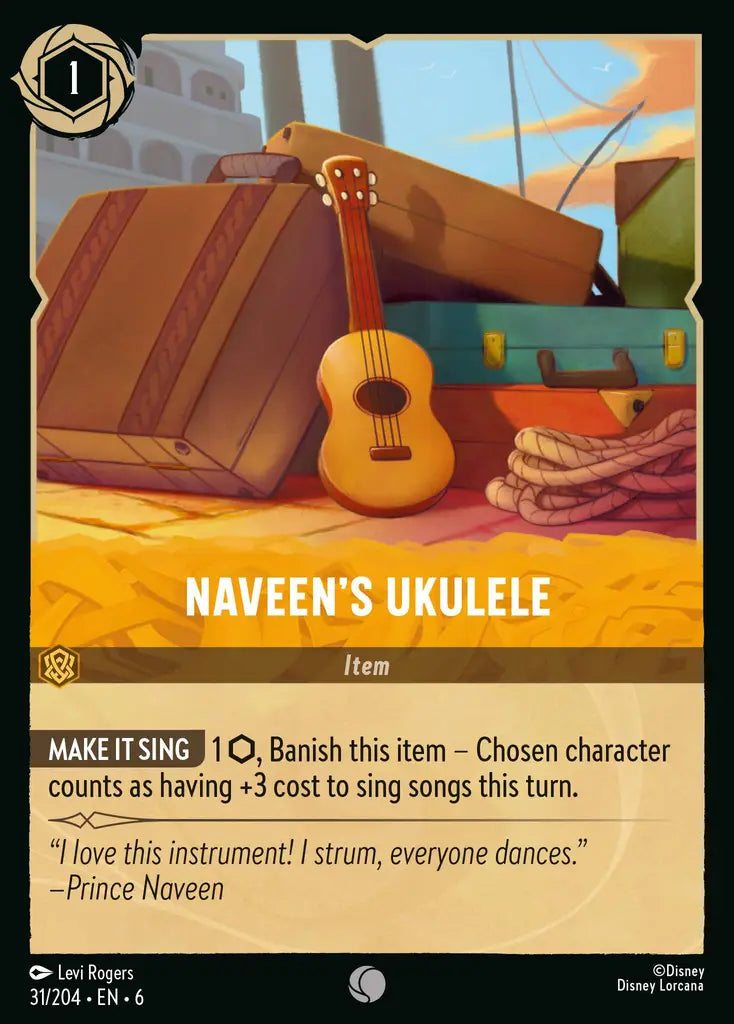 Naveen's Ukulele 31/204 (Azurite Sea)