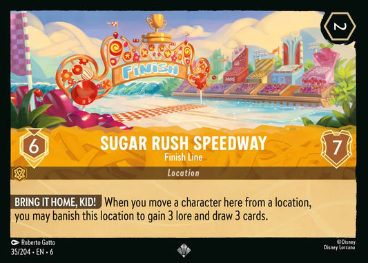 Sugar Rush Speedway - Finish Line 35/204 (Azurite Sea)