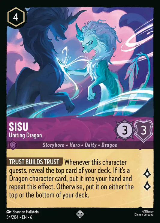 Sisu - Uniting Dragon 54/204 (Azurite Sea)