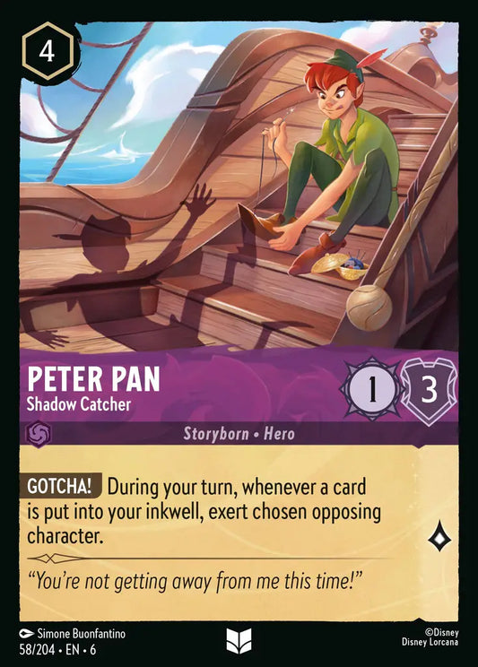 Peter Pan - Shadow Catcher 58/204 (Azurite Sea)