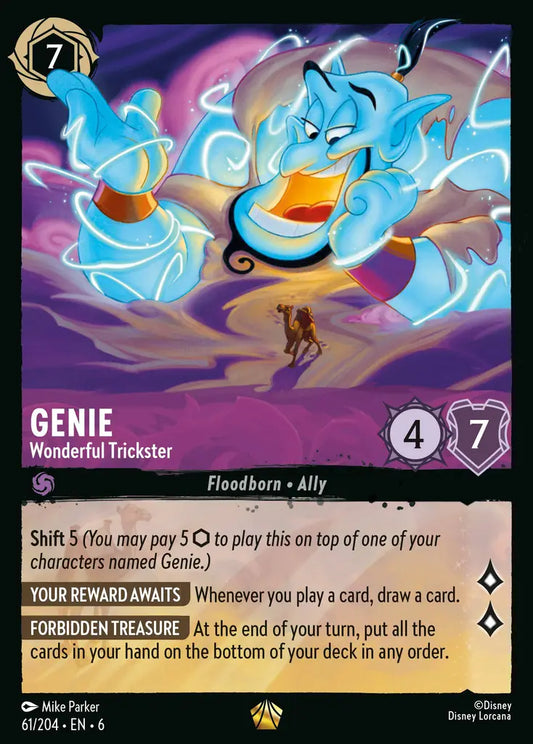 Genie - Wonderful Trickster 61/204 (Azurite Sea)