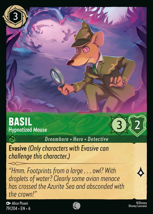 Basil - Hypnotized Mouse 79/204 (Azurite Sea)