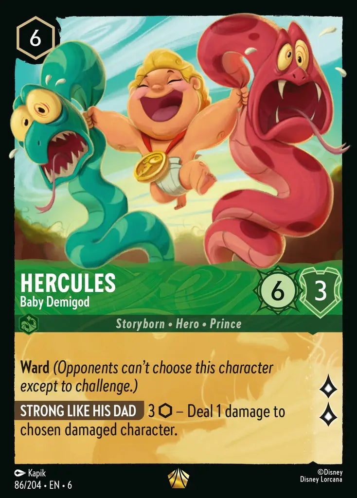 Hercules - Baby Demigod 86/204 (Azurite Sea)