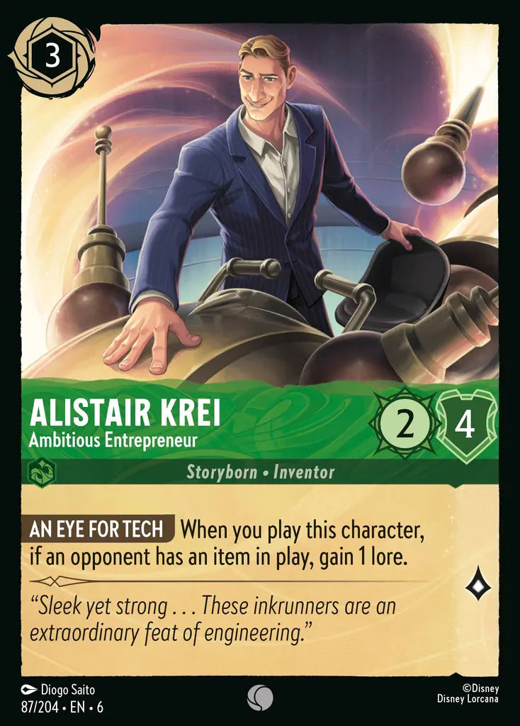 Alistair Krei - Ambitious Entrepreneur 87/204 (Azurite Sea)