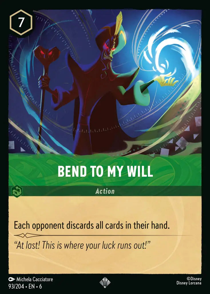 Bend To My Will 93/204 (Azurite Sea)