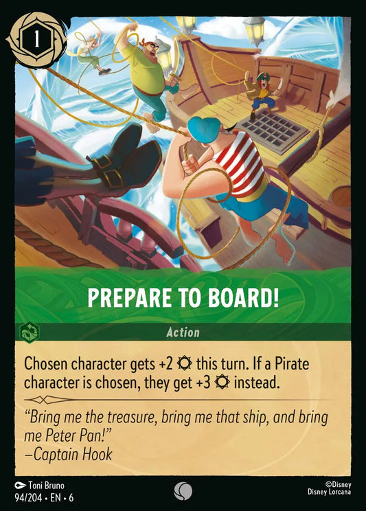 Prepare To Board! 94/204 (Azurite Sea)