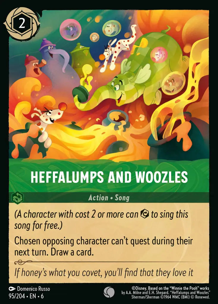 Heffalumps and Woozles 95/204 (Azurite Sea)
