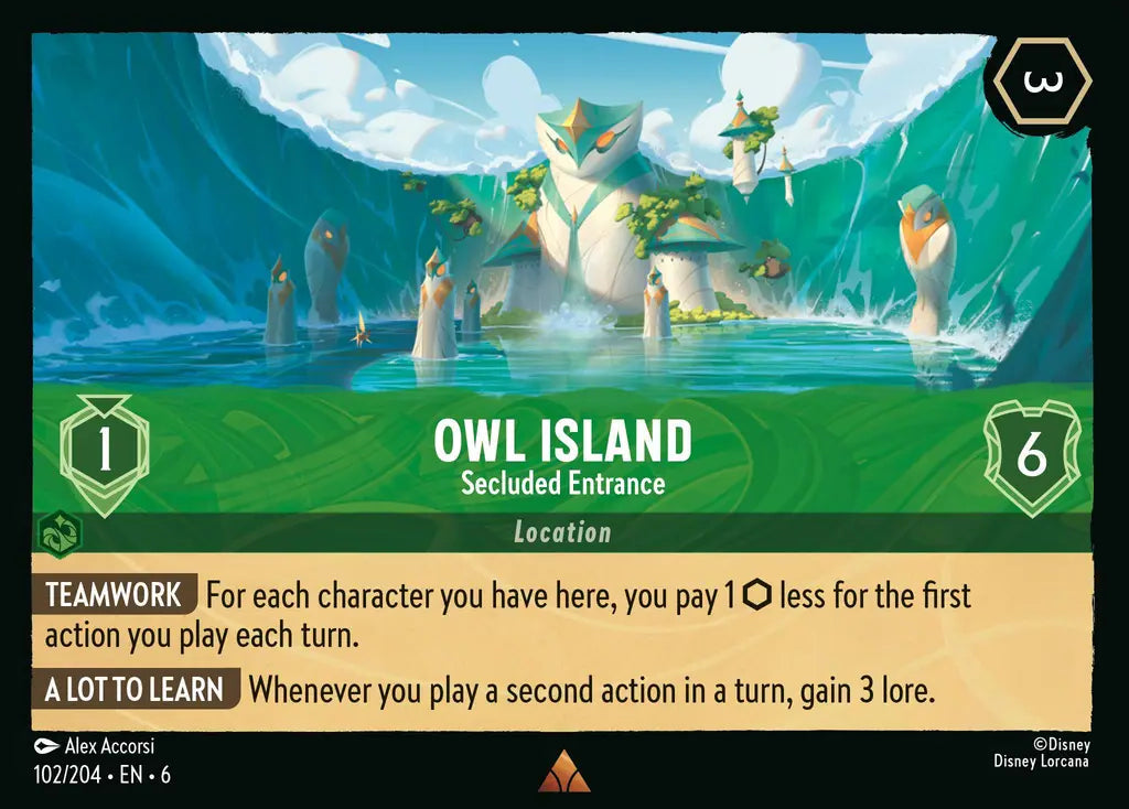 Owl Island - Secluded Entrance 102/204 (Azurite Sea)