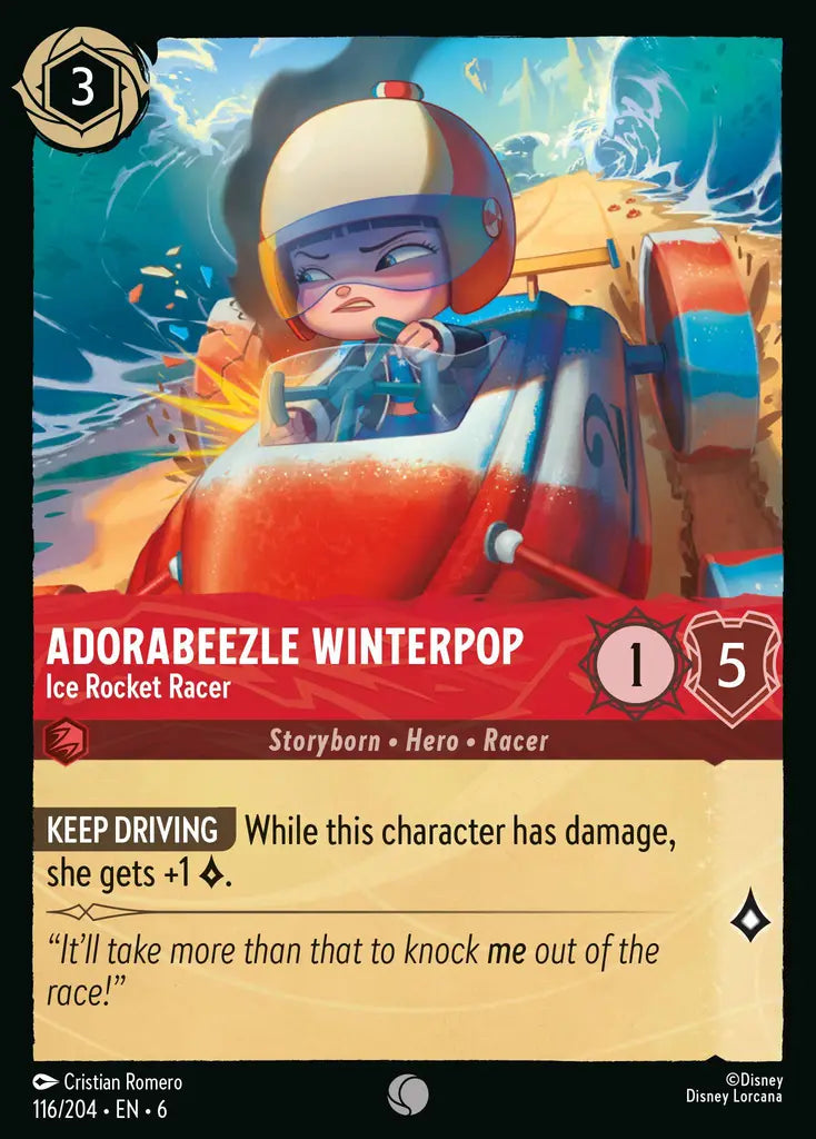 Adorabeezle Winterpop - Ice Rocket Racer 116/204 (Azurite Sea)