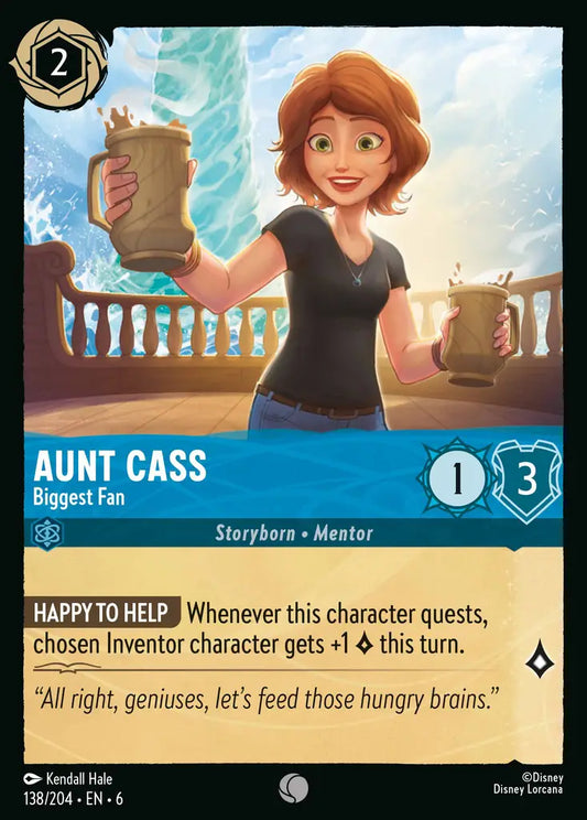 Aunt Cass - Biggest Fan 138/204 (Azurite Sea)