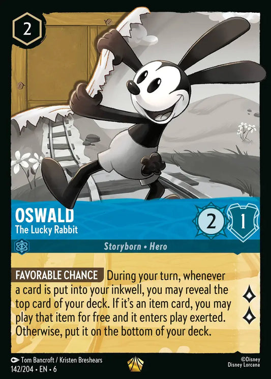 Oswald - The Lucky Rabbit 142/204 (Azurite Sea)