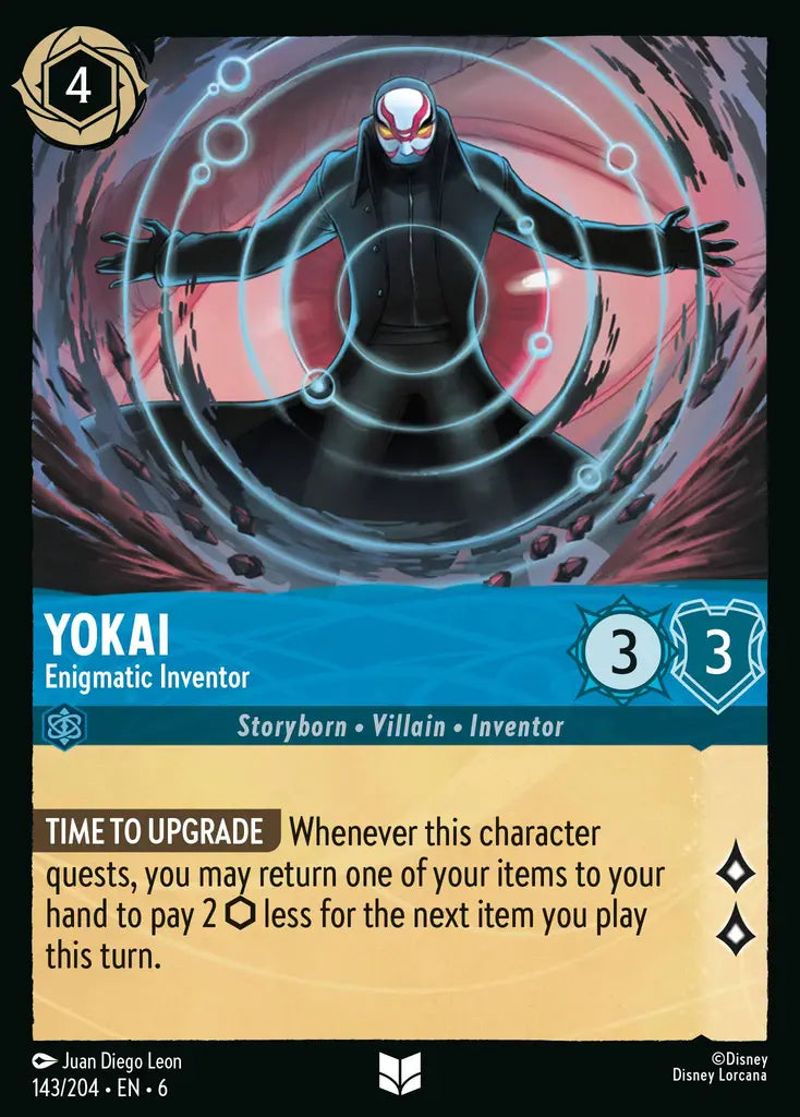 Yokai - Enigmatic Inventor 143/204 (Azurite Sea)