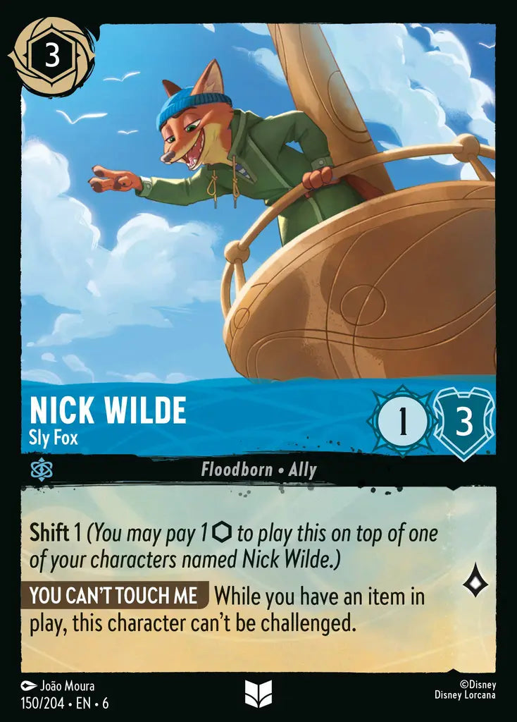 Nick Wilde - Sly Fox 150/204 (Azurite Sea)