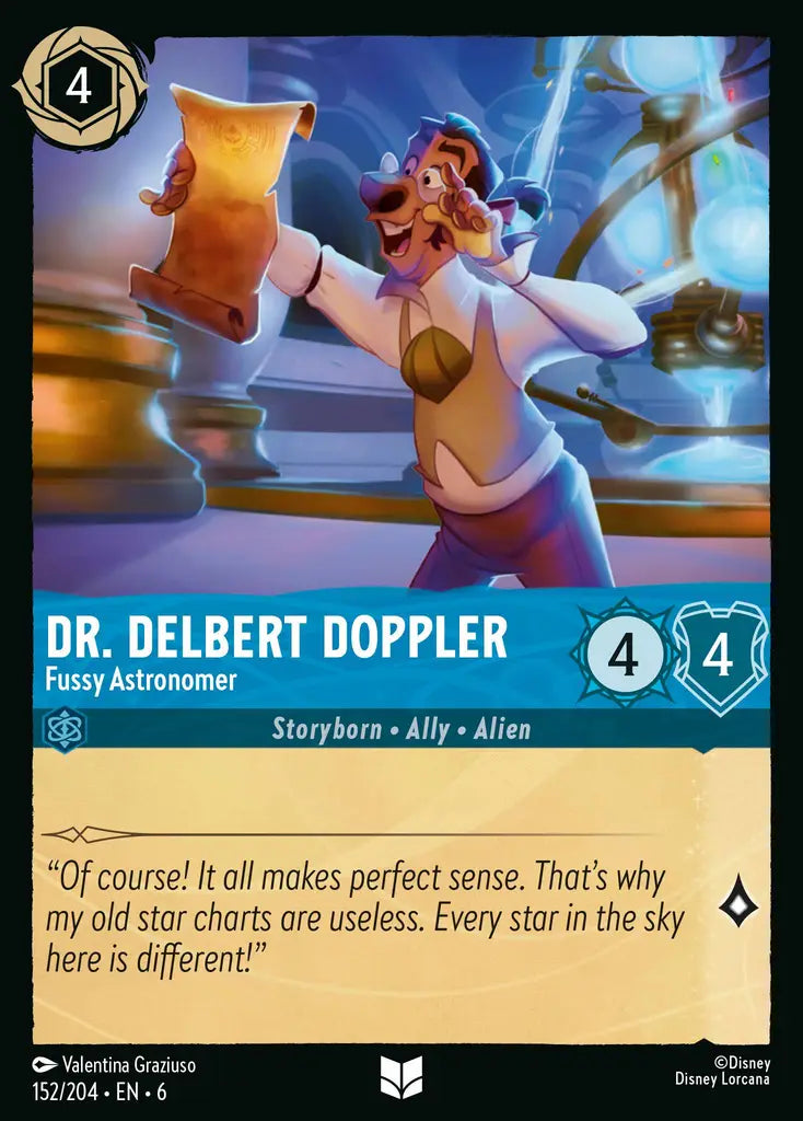 Dr. Delbert Doppler - Fussy Astronomer 152/204 (Azurite Sea)