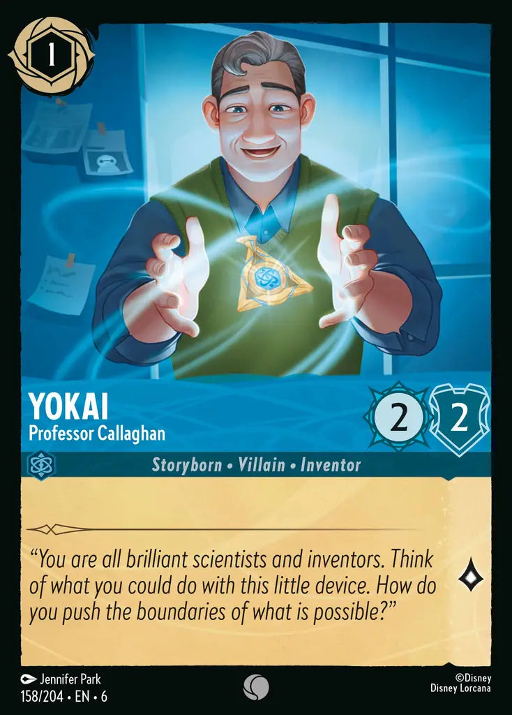 Yokai - Professor Callaghan 158/204 (Azurite Sea)