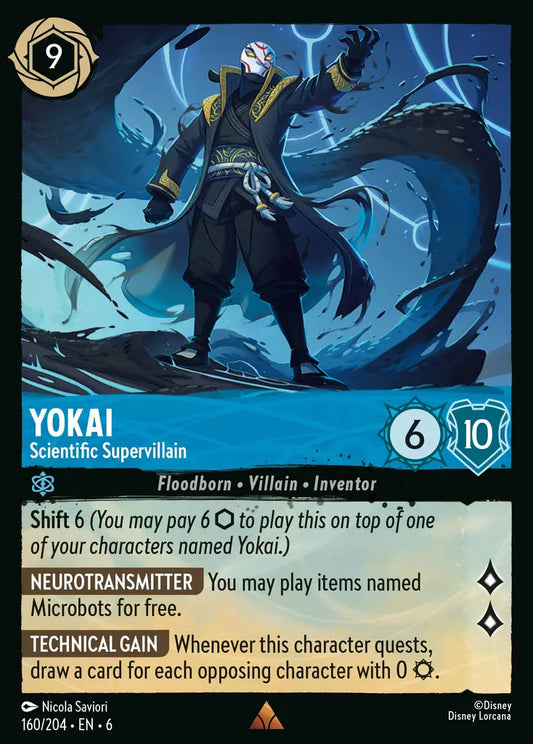 Yokai - Scientific Supervillain 160/204 (Azurite Sea)