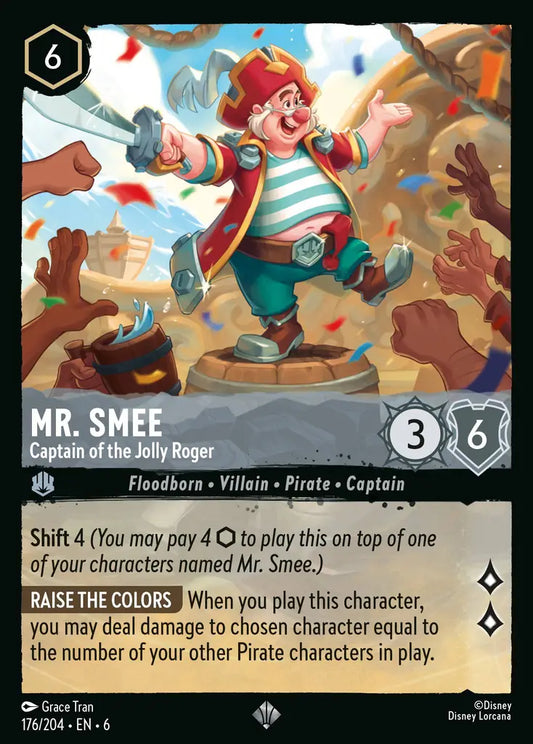 Mr. Smee - Captain of the Jolly Roger 176/204 (Azurite Sea)