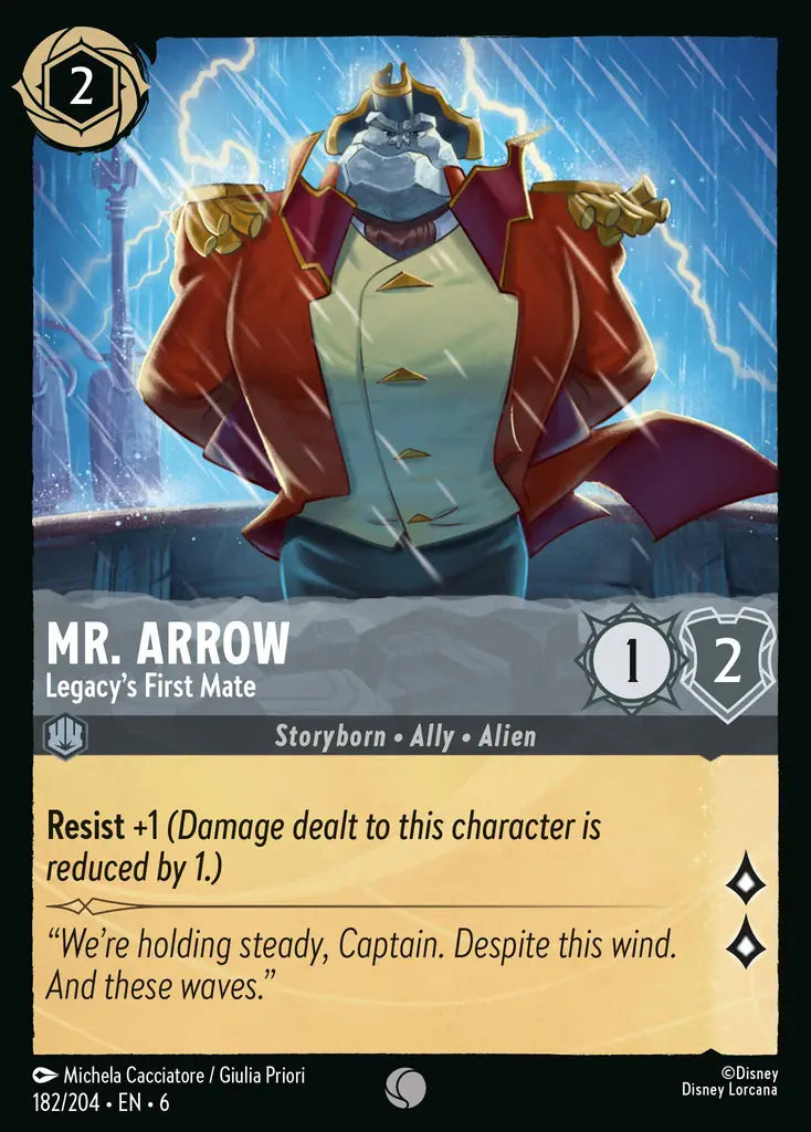 Mr. Arrow - Legacy's First Mate 182/204 (Azurite Sea)