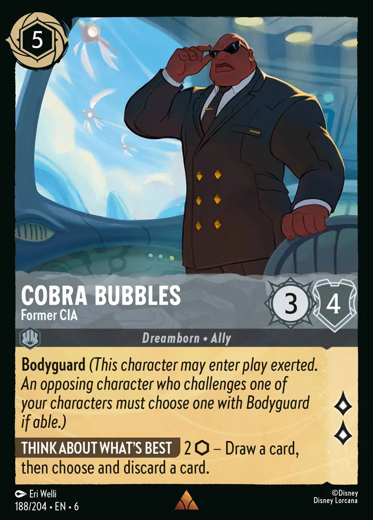 Cobra Bubbles - Former CIA 188/204 (Azurite Sea)