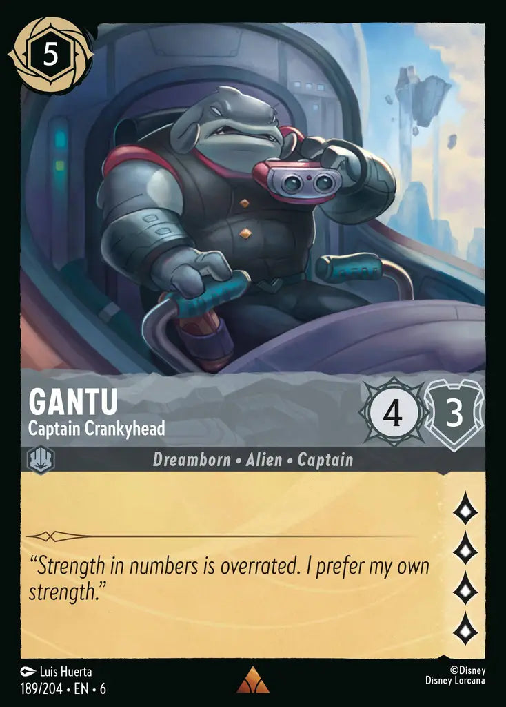 Gantu - Captain Crankyhead 189/204 (Azurite Sea)
