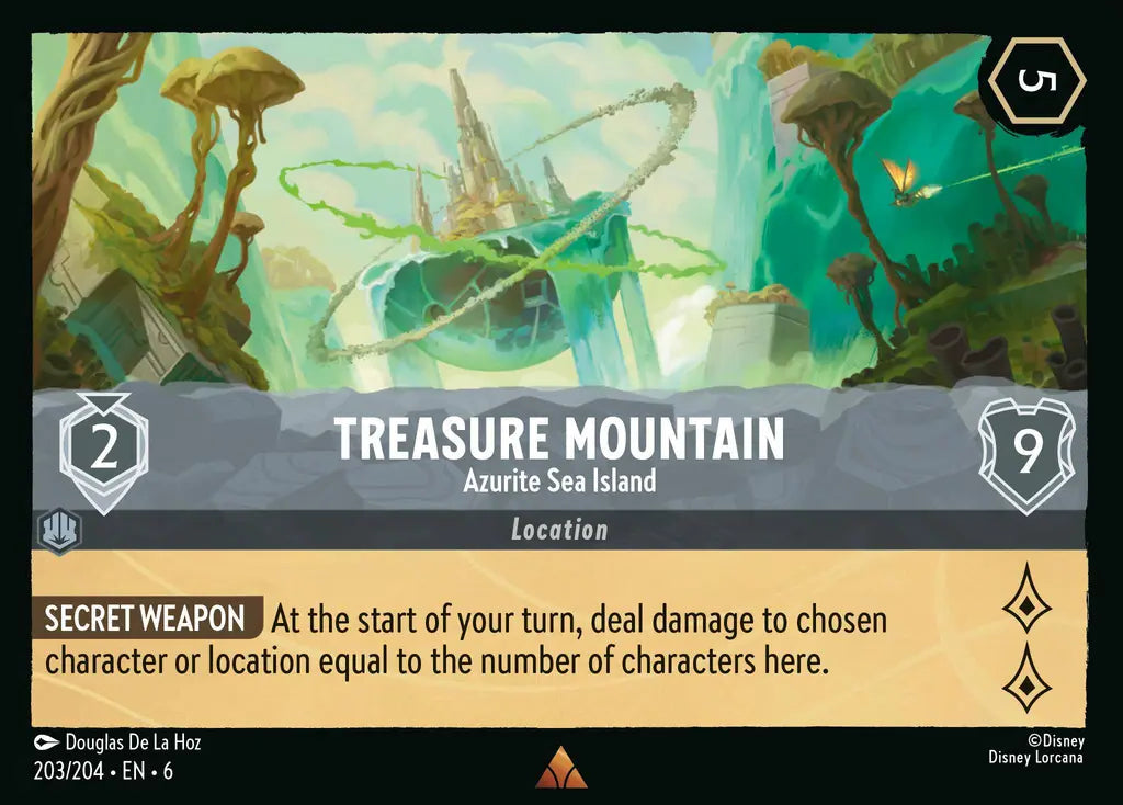 Treasure Mountain - Azurite Sea Island 203/204 (Azurite Sea)