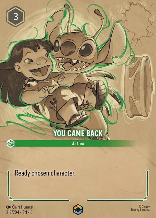 You Came Back 213/204 - Enchanted (Azurite Sea)