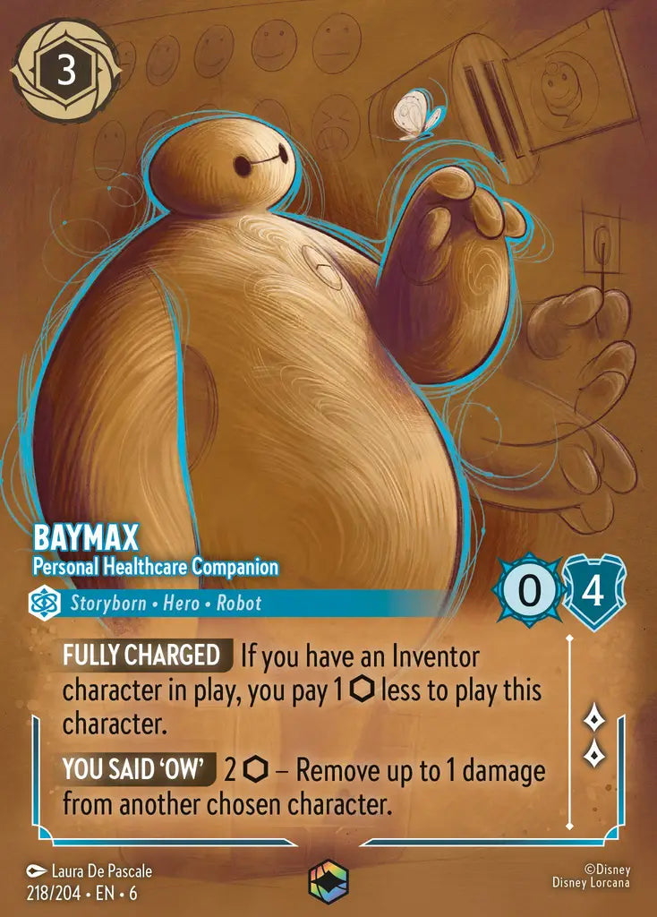 Baymax - Personal Healthcare Companion 218/204 - Enchanted (Azurite Sea)