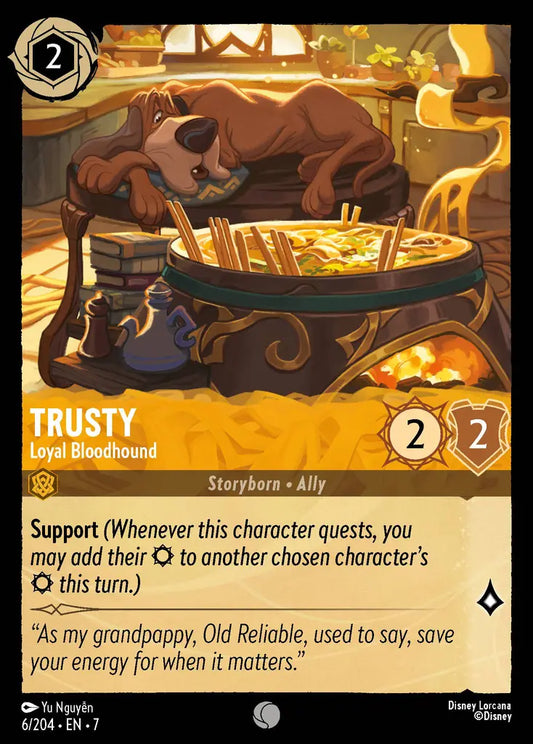 Trusty - Loyal Bloodhound 6/204 (Archazia's Island)