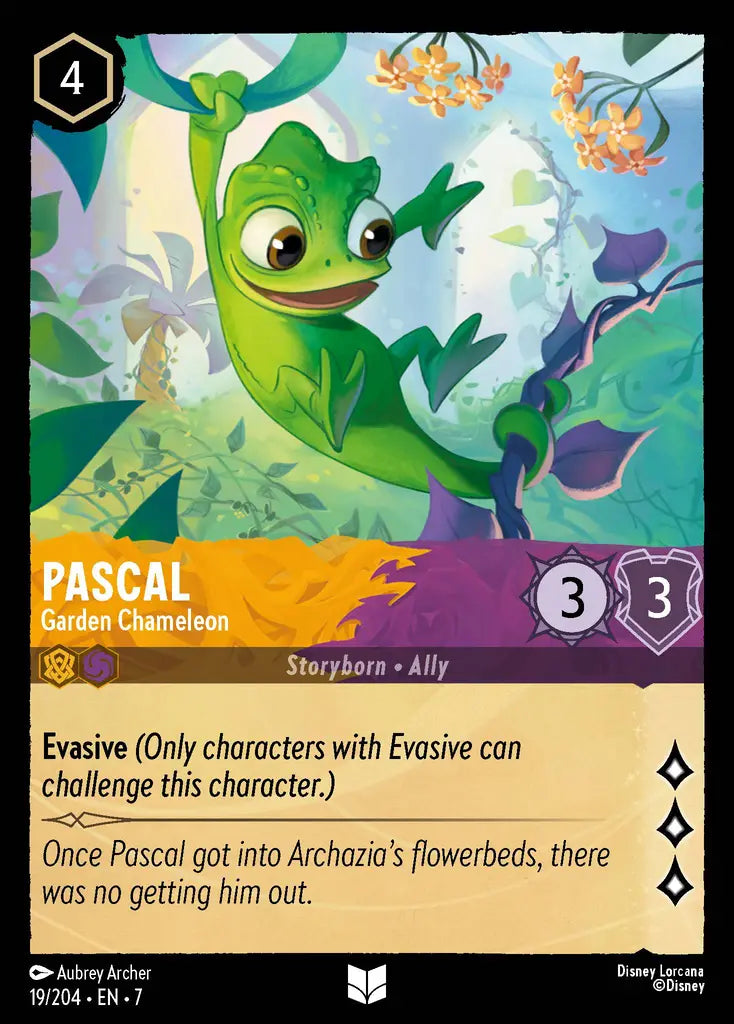 Pascal - Garden Chameleon 19/204 (Archazia's Island)