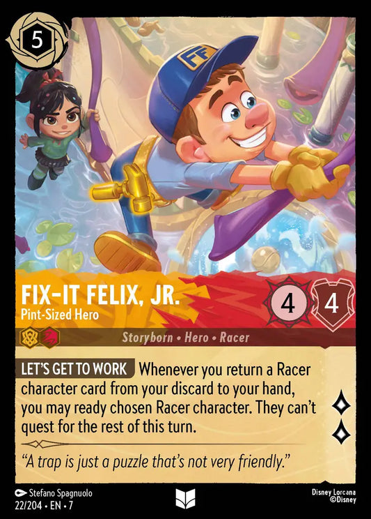 Fix-it Felix, Jr. - Pint-Sized Hero 22/204 (Archazia's Island)