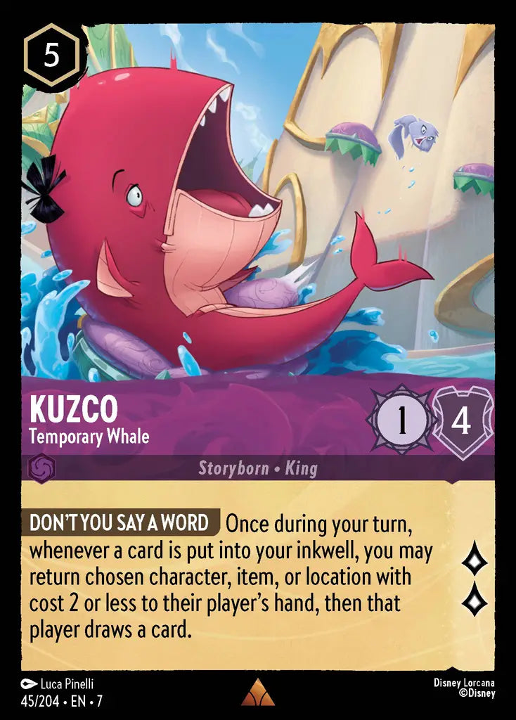Kuzco - Temporary Whale 45/204 (Archazia's Island)