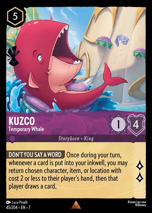 Kuzco - Temporary Whale 45/204 (Archazia's Island)