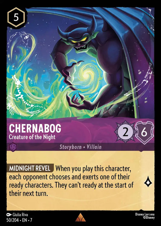 Chernabog - Creature of the Night 50/204 (Archazia's Island)