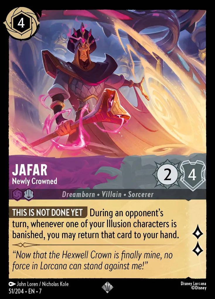 Jafar - Newly Crowned 51/204 (Archazia's Island)
