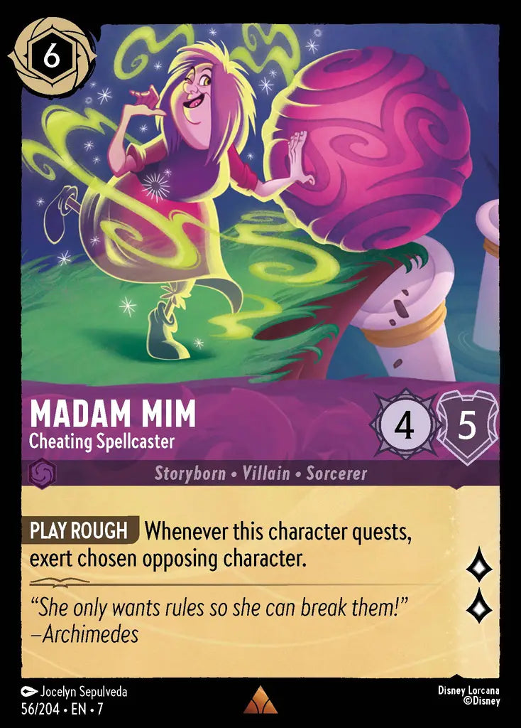 Madam Mim - Cheating Spellcaster 56/204 (Archazia's Island)