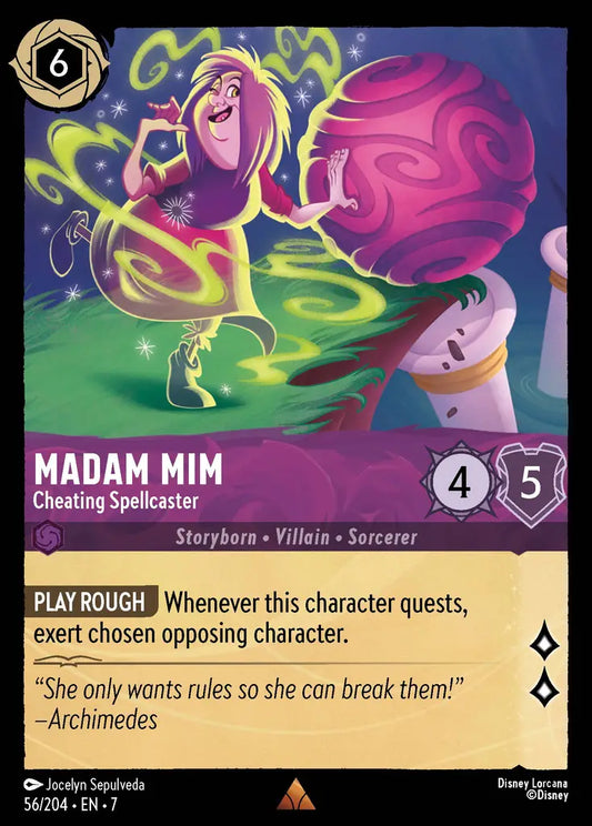 Madam Mim - Cheating Spellcaster 56/204 (Archazia's Island)